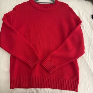GAP Bold Red Knit Sweater